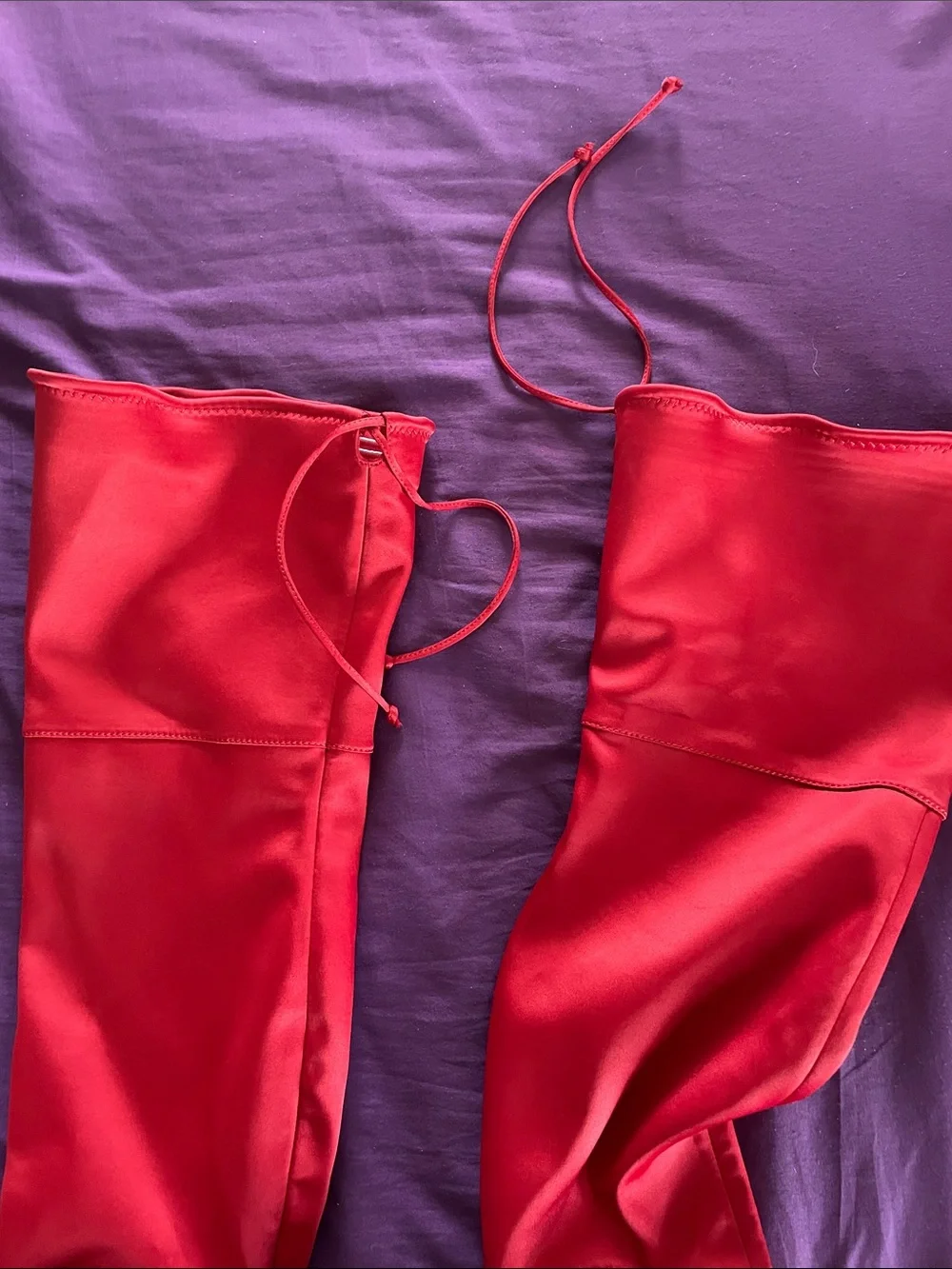 Aldo Red Over-the-Knee Women's Boots